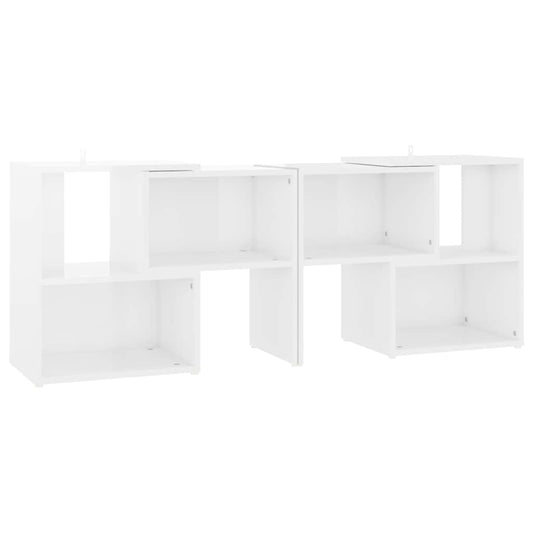 TV Cabinet | High gloss white | Engineered wood | Medium | Modular