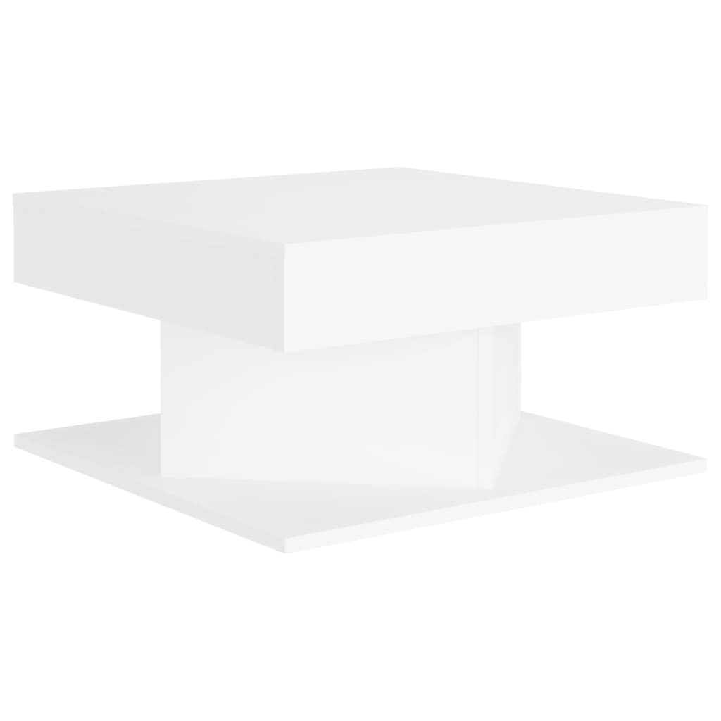 Coffee Table | White | Engineered wood | 57 x 57 x 30 cm | Coffee Table