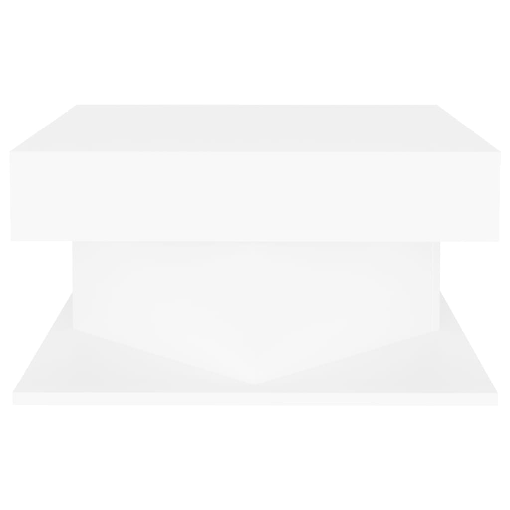 Coffee Table | White | Engineered wood | 57 x 57 x 30 cm | Coffee Table