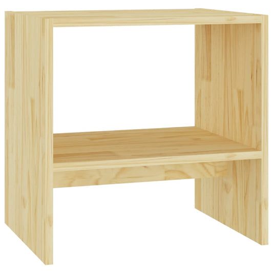 Bedside Cabinet 40x30.5x40 cm Solid Pinewood