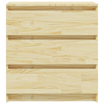 Bedside Cabinet 60x36x64 cm Solid Pinewood