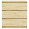 Bedside Cabinet 60x36x64 cm Solid Pinewood