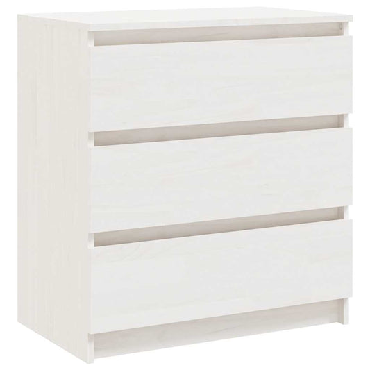Bedside Cabinet | White | Solid pinewood | Medium | Bedside Cabinet