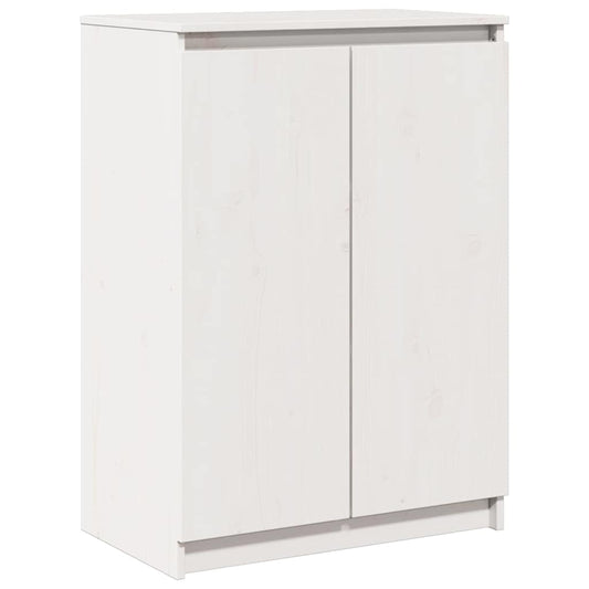 Sideboard | White | Solid pinewood | 60x36x84 cm | Storage | Sideboard