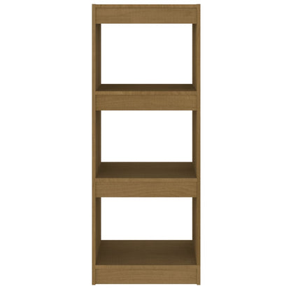 Book Cabinet/Room Divider Honey Brown 40x30x103.5 cm Pinewood
