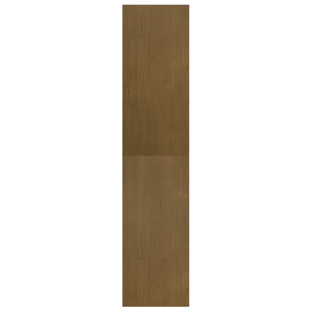 Book Cabinet Room Divider Honey Brown 40x30x135.5 cm Pinewood