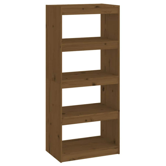 Book Cabinet | Honey brown | Solid pinewood | Medium | Book Cabinet