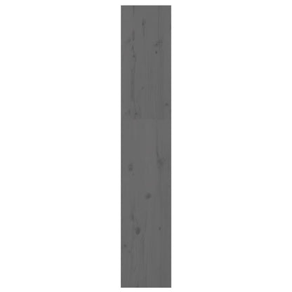 Book Cabinet/Room Divider Grey 60x30x167.5 cm Solid Wood Pine