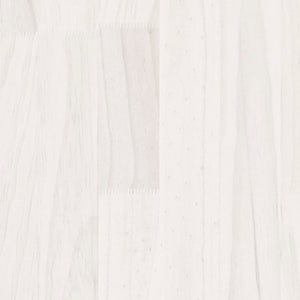 Book Cabinet/Room Divider White 100x30x135.5 cm Solid Pinewood