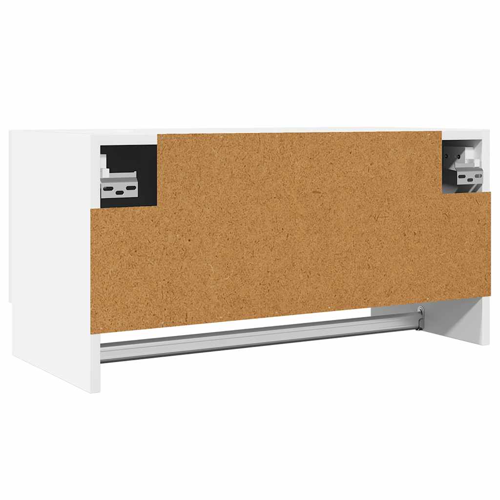 808242 vidaXL Wardrobe White 70x32,5x35 cm Engineered Wood