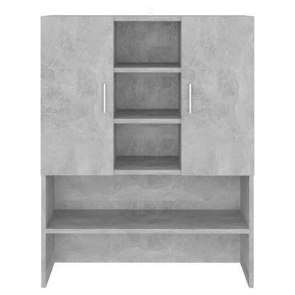 Washing Machine Cabinet Concrete Grey 70.5x25.5x90 cm