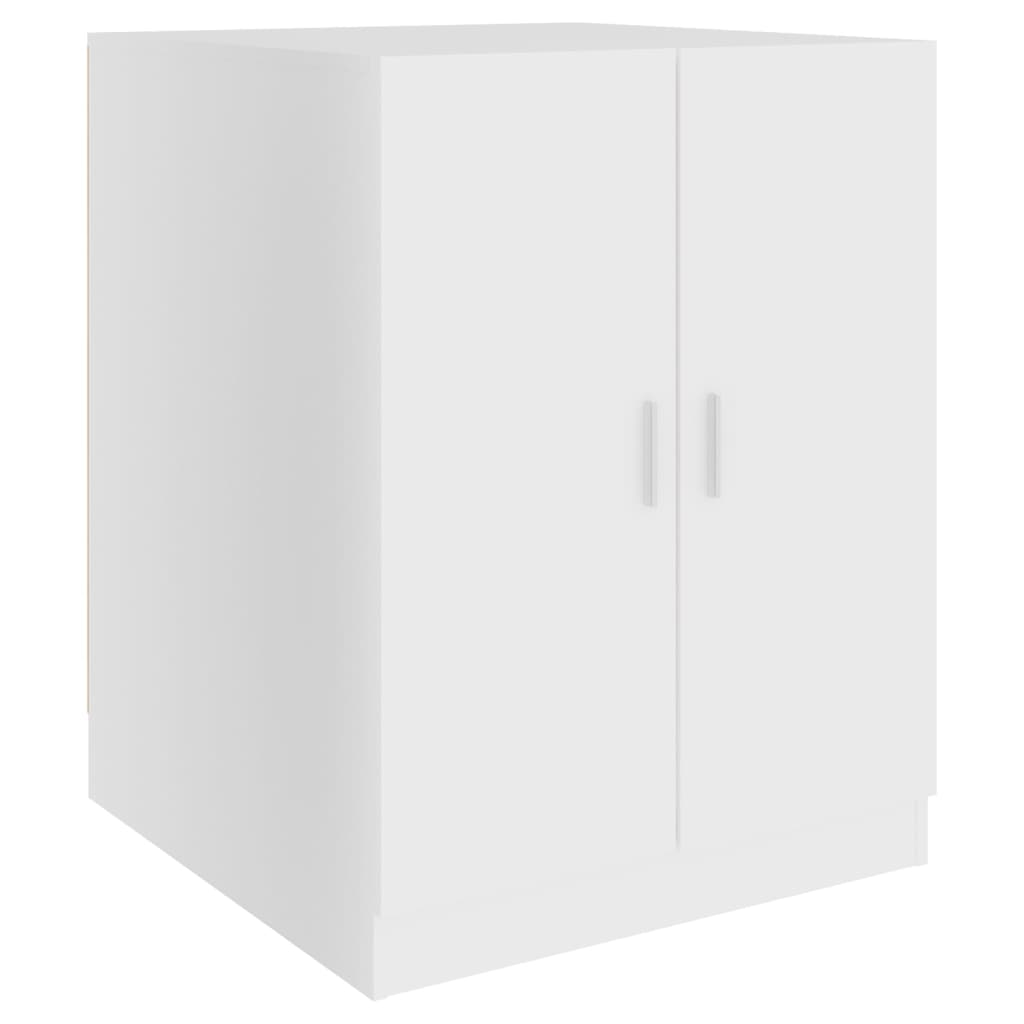 Washing Machine Cabinet White 71x71.5x91.5 cm