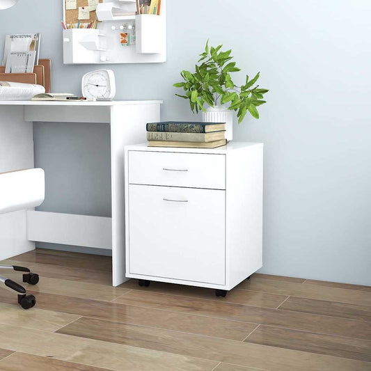 Storage Cabinet | White | Engineered Wood | Medium | Storage Cabinet