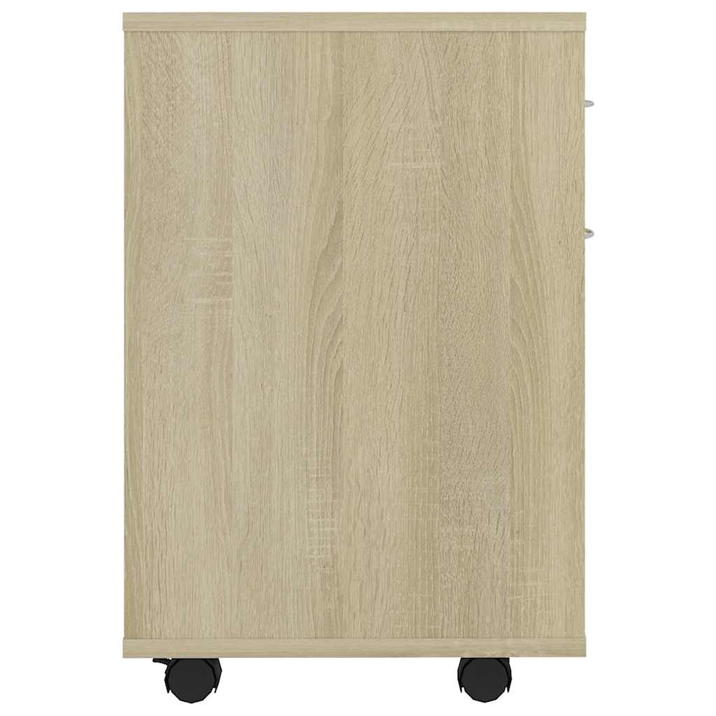 Storage Cabinet | Sonoma oak | Engineered wood | Medium | Rollable