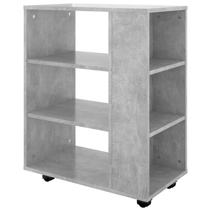 Storage Cabinet | Concrete grey | Engineered wood | Rollable