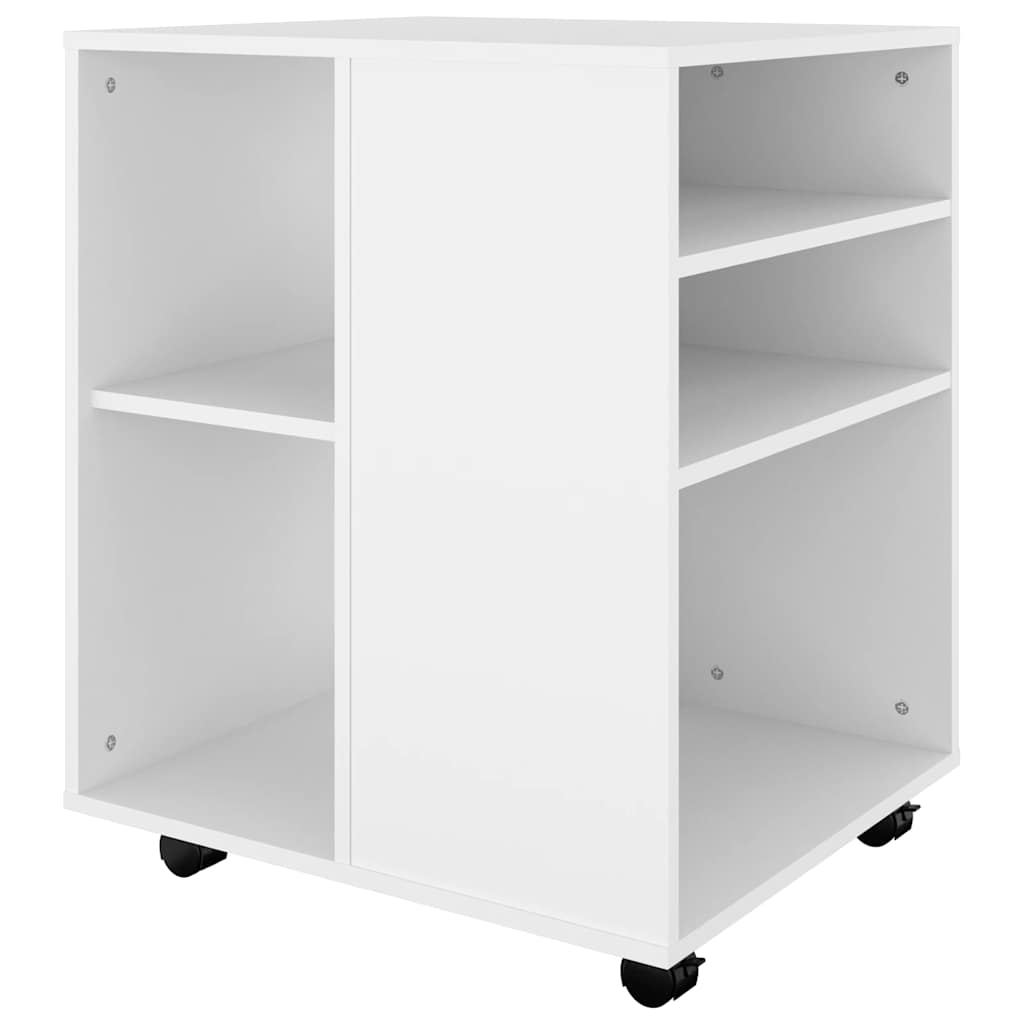 Storage Cabinet | White | Engineered wood | Medium | Sleek
