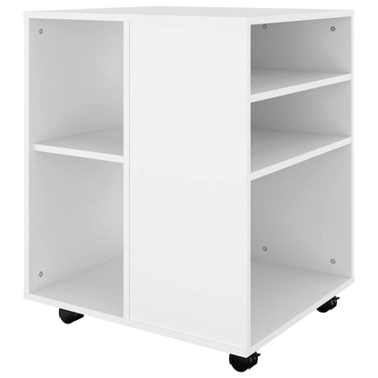 Storage Cabinet | White | Engineered wood | Medium | Sleek