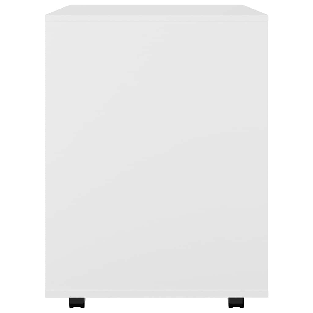 Storage Cabinet | White | Engineered wood | Medium | Sleek