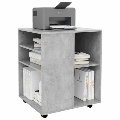 Storage Cabinet | Concrete Grey | Engineered Wood | Standard