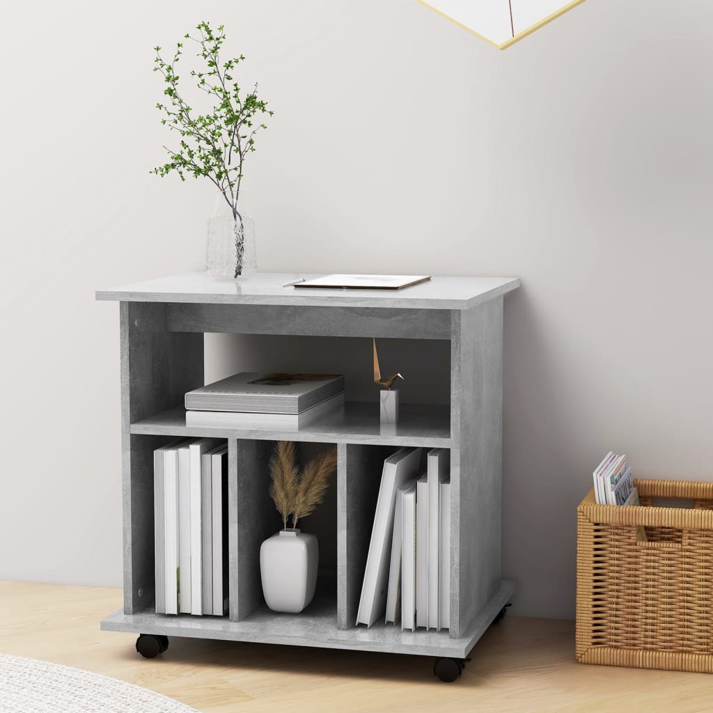 Storage Cabinet | Concrete grey | Engineered wood | Medium
