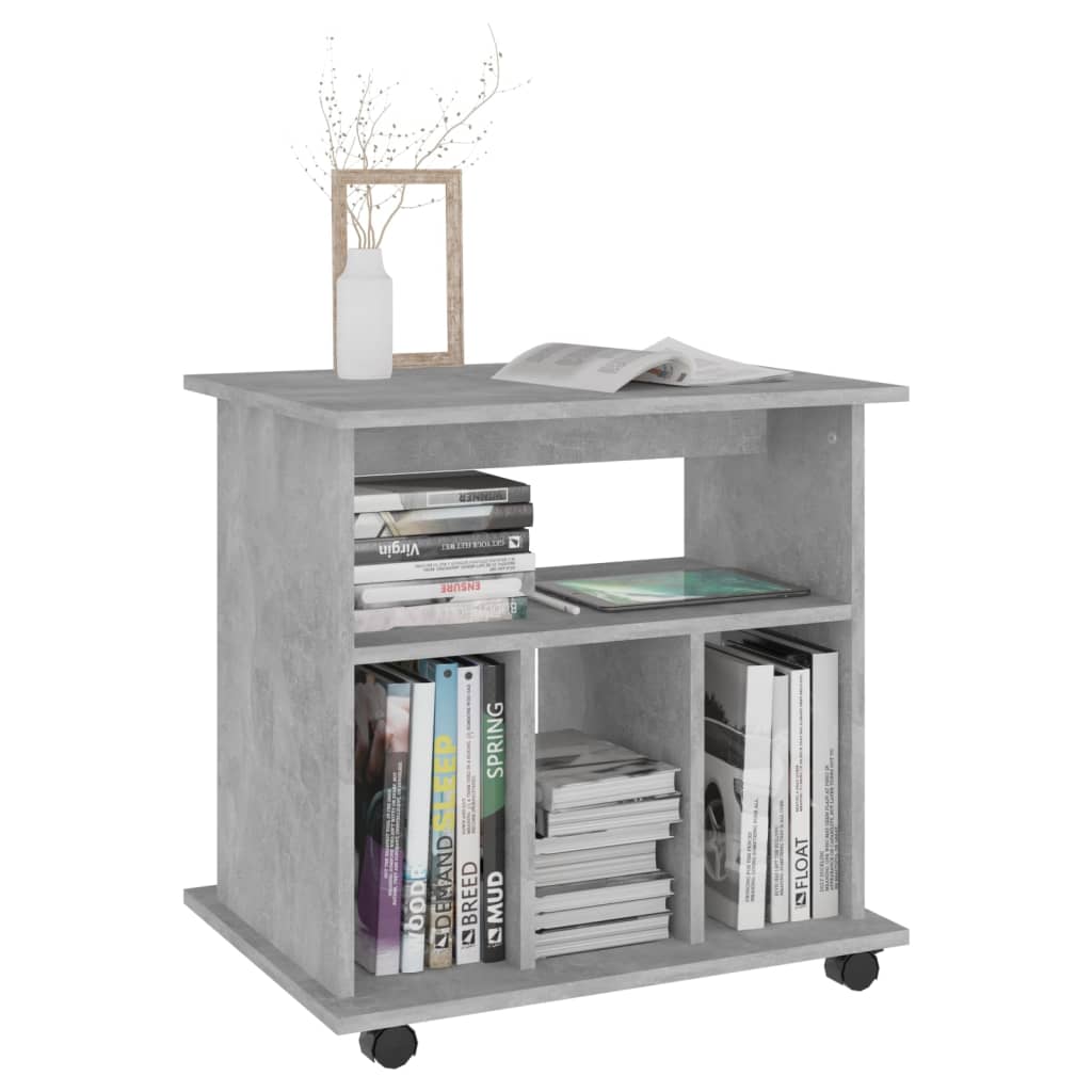 Storage Cabinet | Concrete grey | Engineered wood | Medium