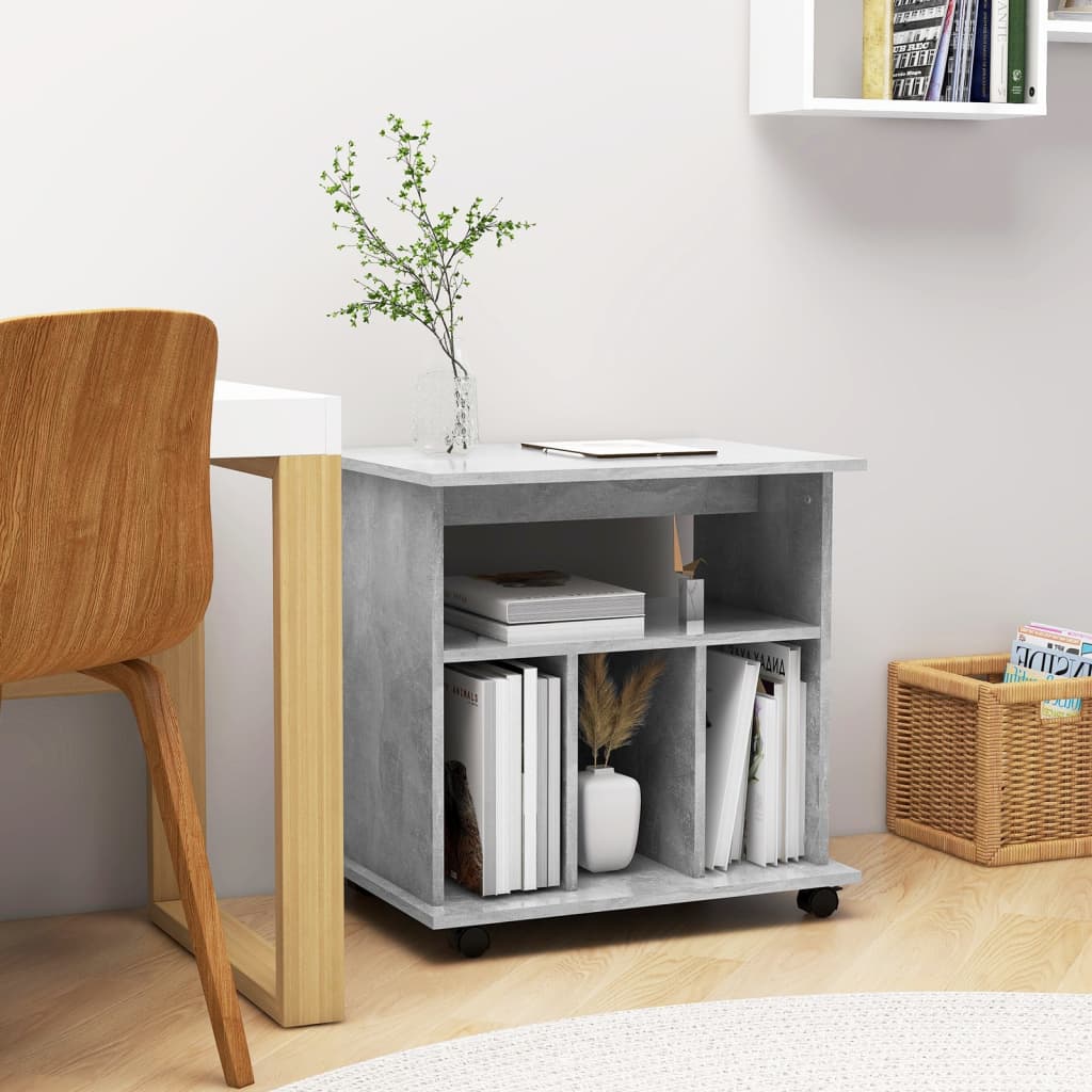 Storage Cabinet | Concrete grey | Engineered wood | Medium