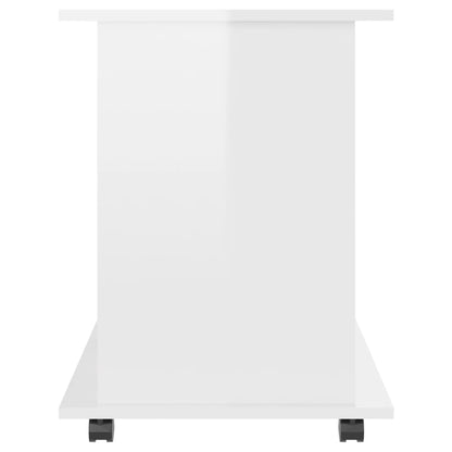 Storage Cabinet | High gloss white | Engineered wood | 60 x 45 x 60 cm