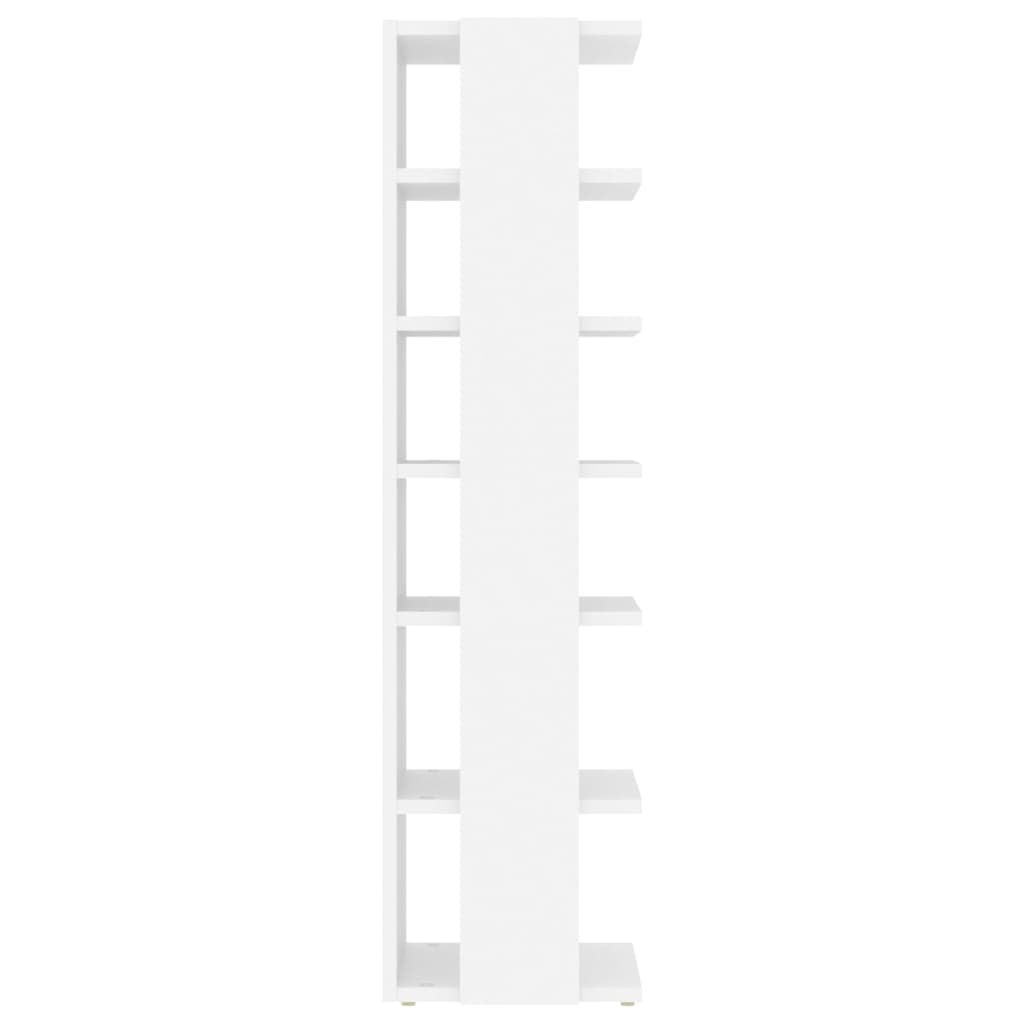 Shoe Cabinet White 27.5x27x102 cm Engineered Wood