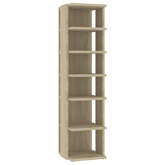 Shoe Cabinet | Sonoma oak | Engineered wood | Compact | Shoe Cabinet