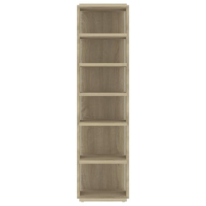 Shoe Cabinets 2 pcs Sonoma Oak 27.5x27x102 cm