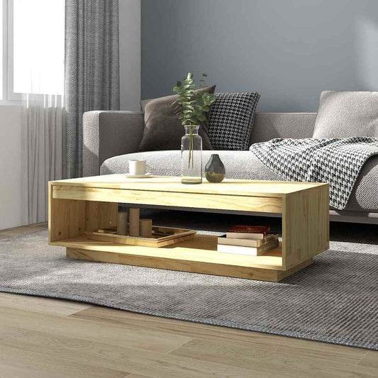 Coffee Table | Natural Pine | Solid Pinewood | Medium | Coffee Table