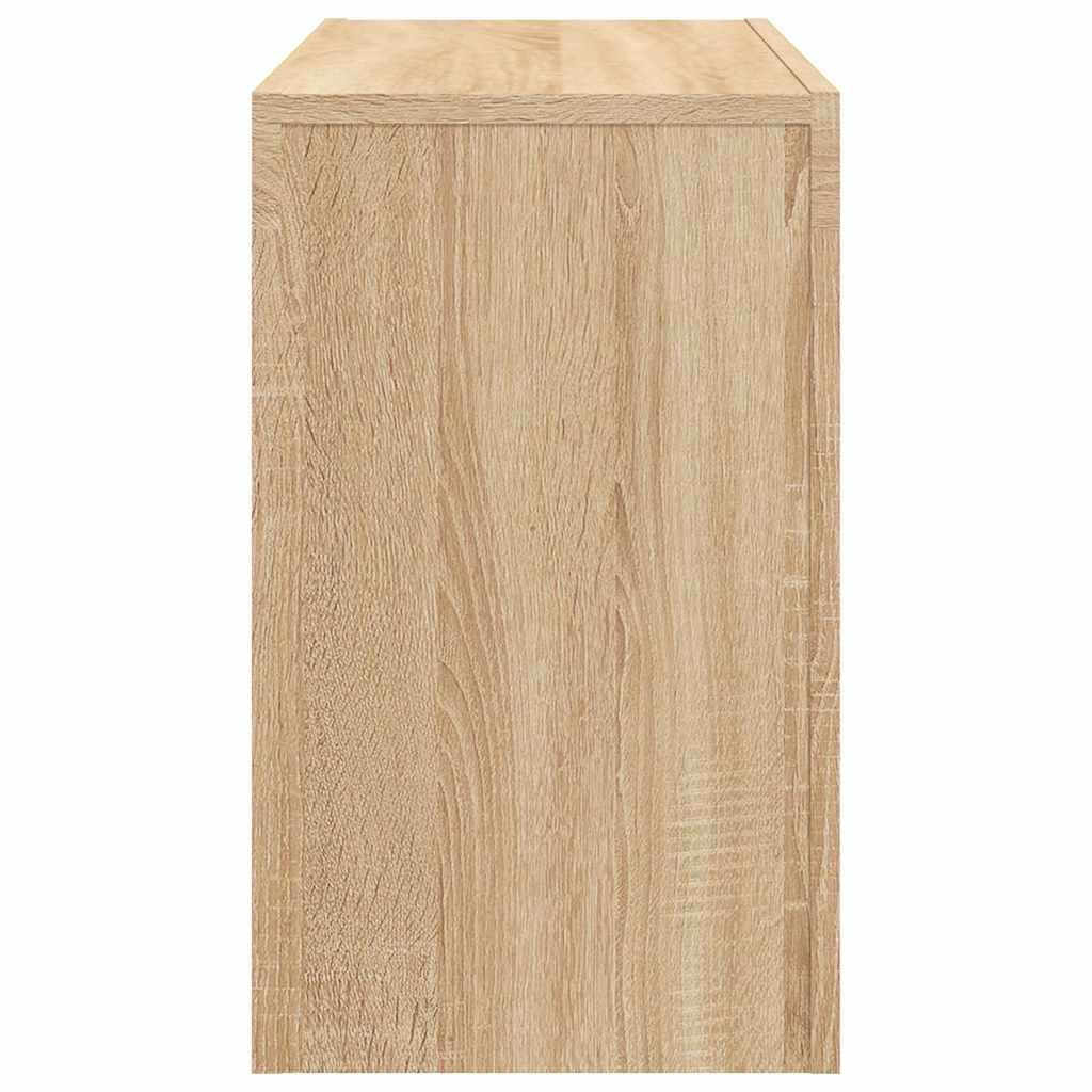 Nesting Coffee Tables 3 pcs Sonoma Oak Engineered Wood