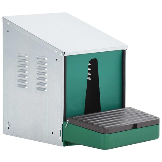 Roll-away Nest Box | Silver, Green, Grey | Zinc plated metal, ABS, PE