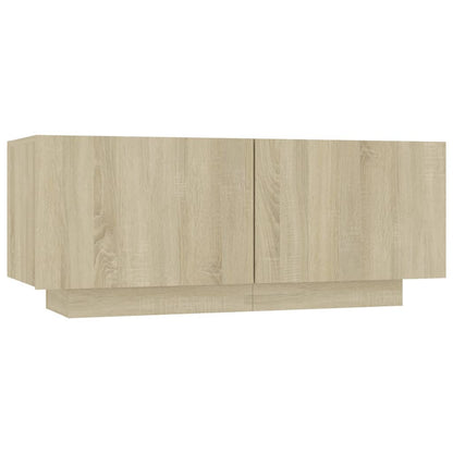 Bedside Cabinet Sonoma Oak 39.4"x13.8"x15.7" Engineered Wood