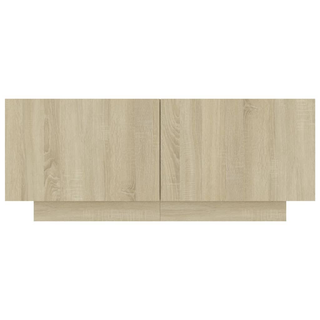 Bedside Cabinet Sonoma Oak 39.4"x13.8"x15.7" Engineered Wood