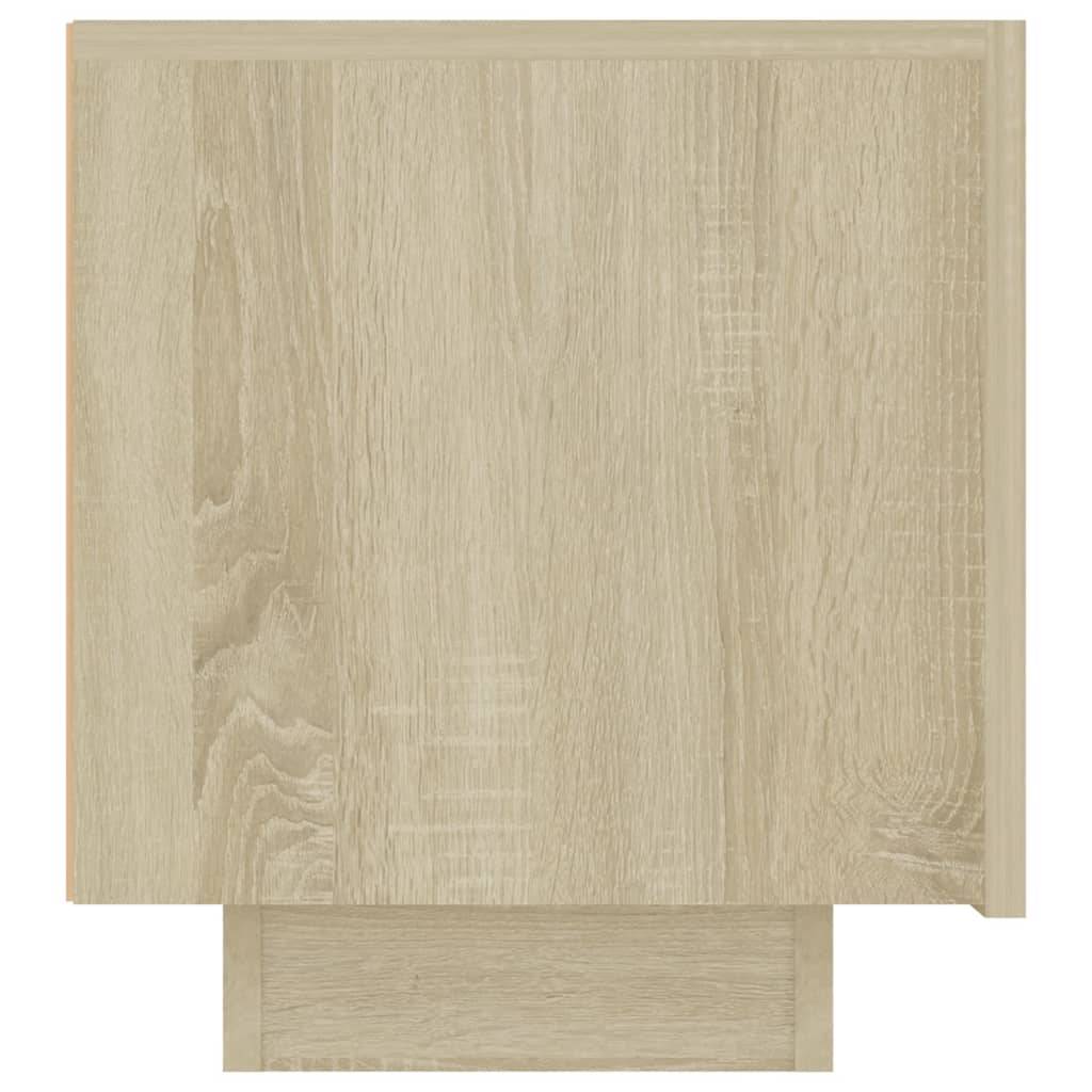 Bedside Cabinet Sonoma Oak 39.4"x13.8"x15.7" Engineered Wood