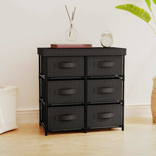 Storage Cabinet | Black | Steel, Polyester | Medium |  Light Weight