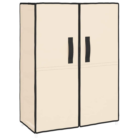 Shoe Rack | Cream | Non-woven fabric, Steel | Medium | Shoe Rack