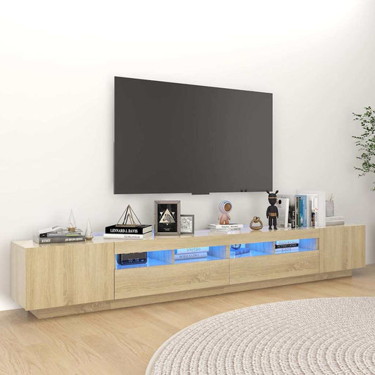Tv Cabinet | Sonoma oak | Engineered wood | Large | Tv Cabinet