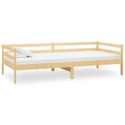 Day Bed | Natural Pine | Solid Pinewood | Single