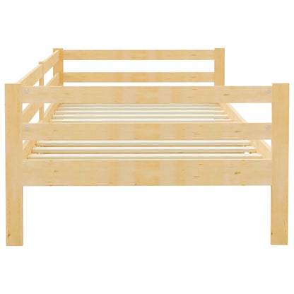 Day Bed | Natural Pine | Solid Pinewood | Single