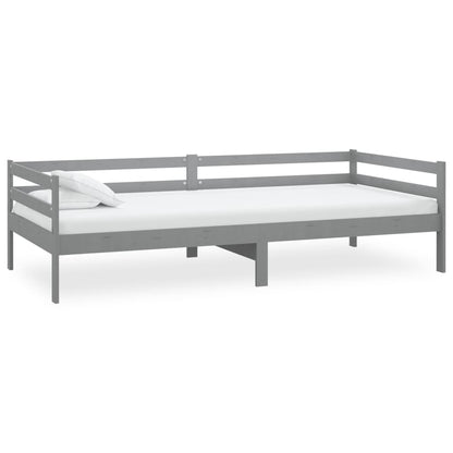 Day Bed | Grey | Solid pine wood | 90 x 200 cm