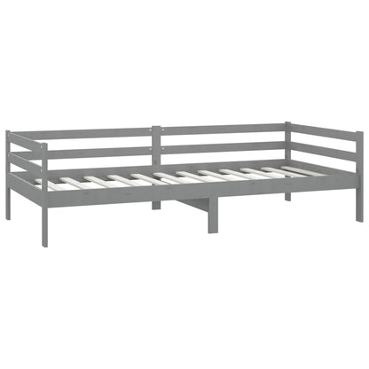 Day Bed | Grey | Solid pine wood | 90 x 200 cm