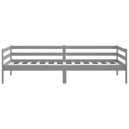 Day Bed | Grey | Solid pine wood | 90 x 200 cm