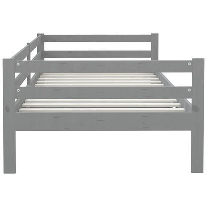Day Bed | Grey | Solid pine wood | 90 x 200 cm