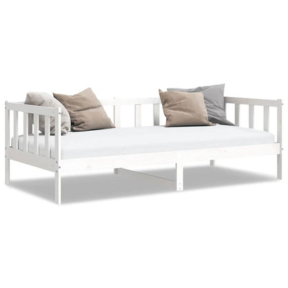 Day Bed | White | Solid pinewood | 90x200 cm