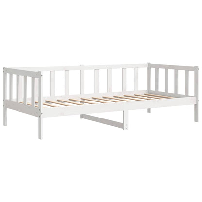 Day Bed | White | Solid pinewood | 90x200 cm