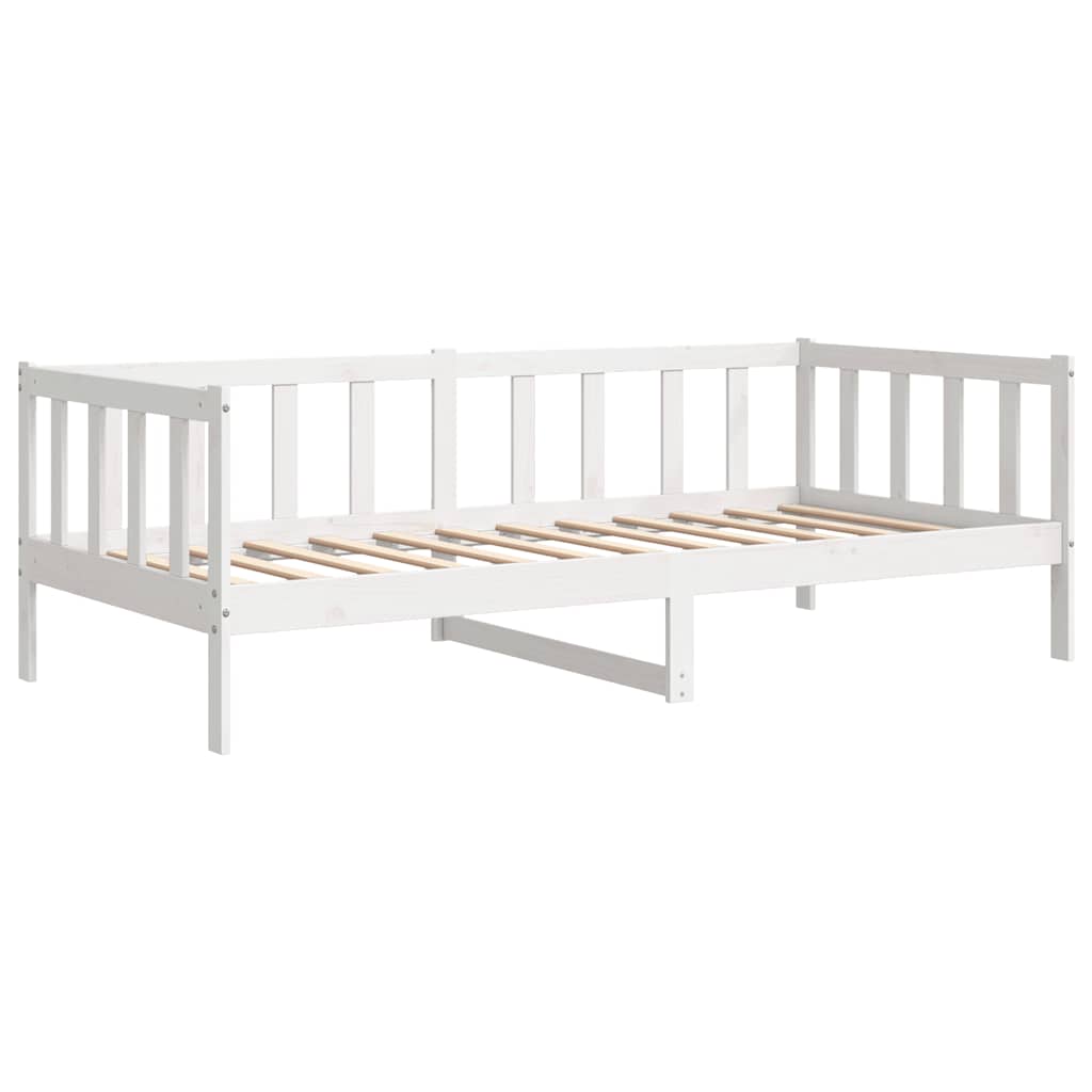 Day Bed | White | Solid pinewood | 90x200 cm