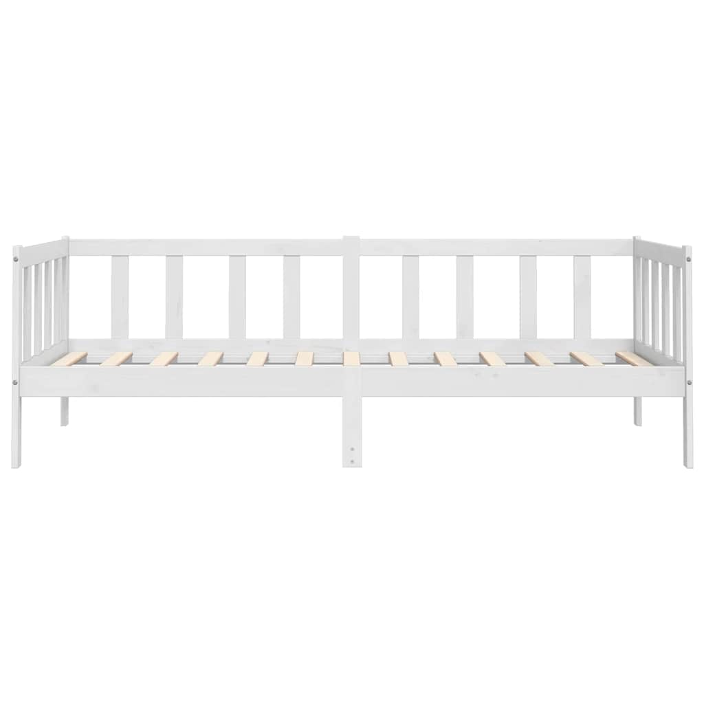 Day Bed | White | Solid pinewood | 90x200 cm
