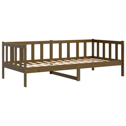 Day Bed | Honey brown | Solid pine wood | 90 x 200 cm